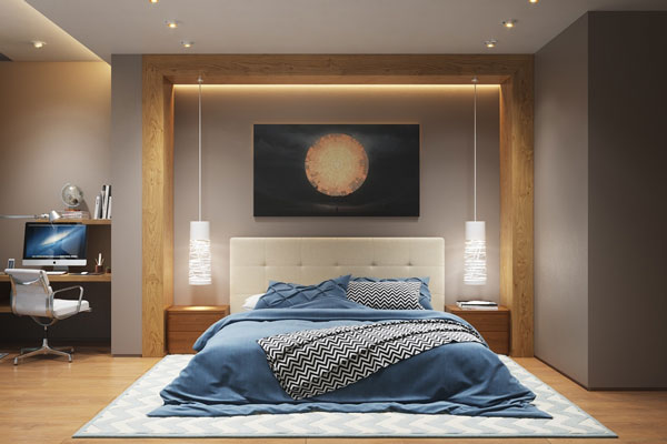 اصول نورپردازی اتاق خواب